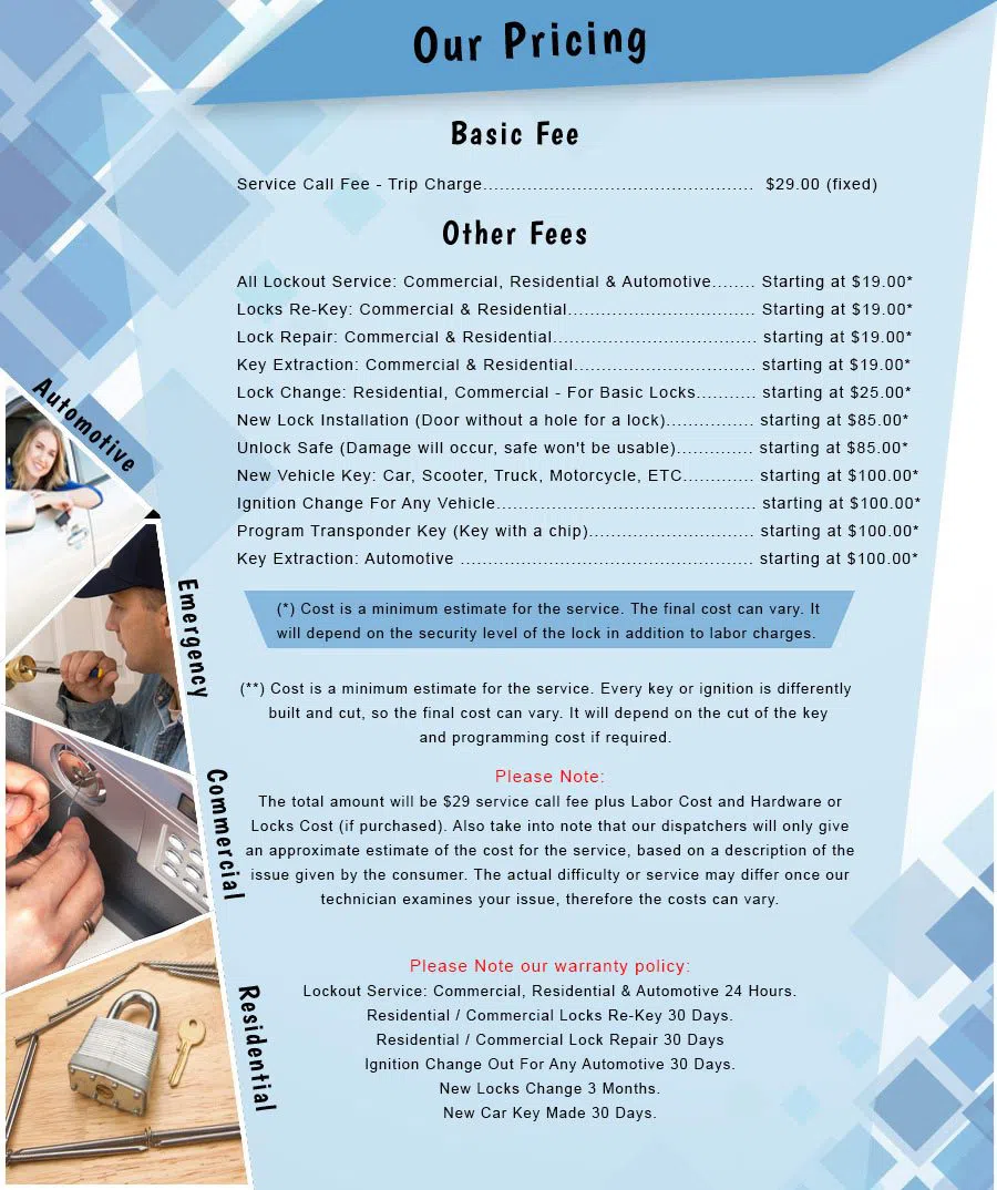 Advanced  Locksmith Hollywood, FL 954-283-1776